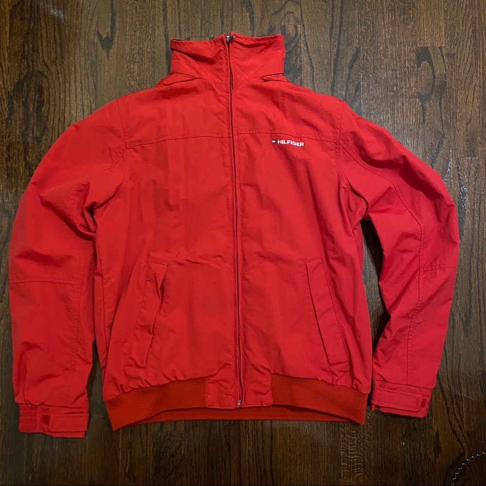 TOMMY HILFIGER RED JACKET
